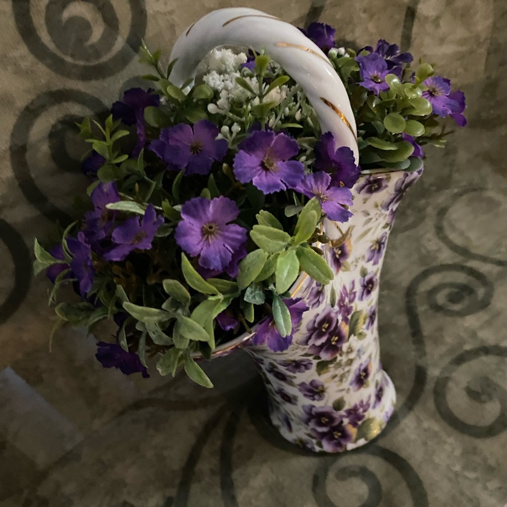 artificial flower arrangement